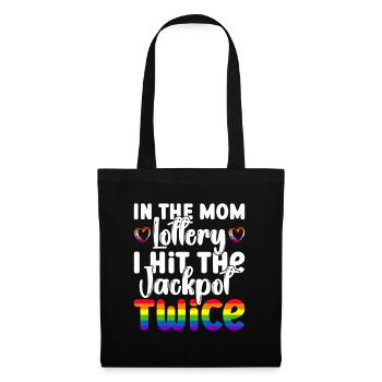 Gay Mom Lesbian Mothers Mothers Day - Tote Bag - black - Front