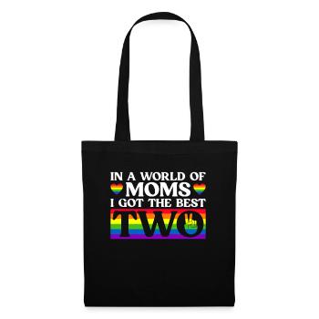 Gay Mom Lesbian Mothers Mothers Day - Tote Bag - black - Front