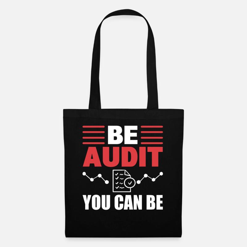 Be Audit You Can Be Buchhalter - Stoffbeutel - Schwarz