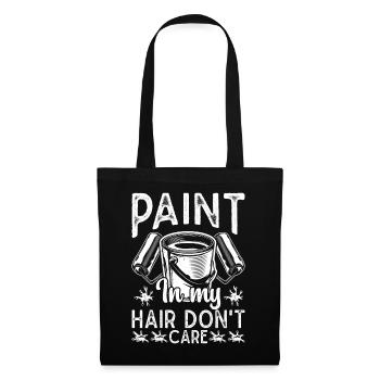 Peintre en bâtiment hilarant conçoit des cadeaux uniques - Sac en tissu - noir - Devant