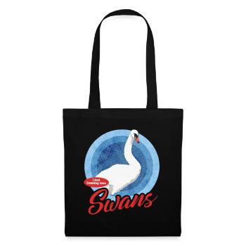 Swan Swan Lover Swans Gift - Tote Bag - black - Front