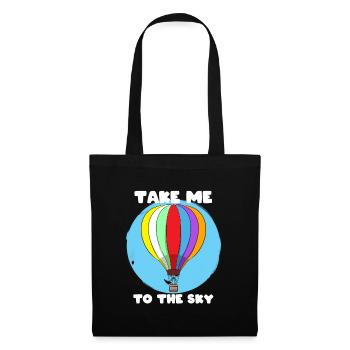 Take Me To The Sky Extremer Sportliebhaber - Stoffbeutel - Schwarz - Vorne