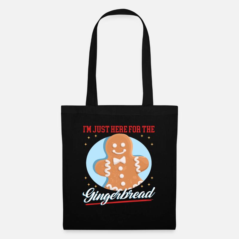 Gingerbread Man Gingerbread Gingerbread Men Gift - Tote Bag - black