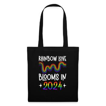 Gay Pride 2024 Mariage Mariage gay - Sac en tissu - noir - Devant