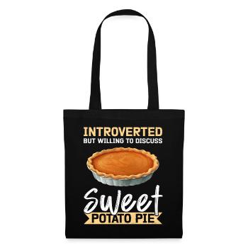 Sweet Potato Pie Baking Gift - Tote Bag - black - Front
