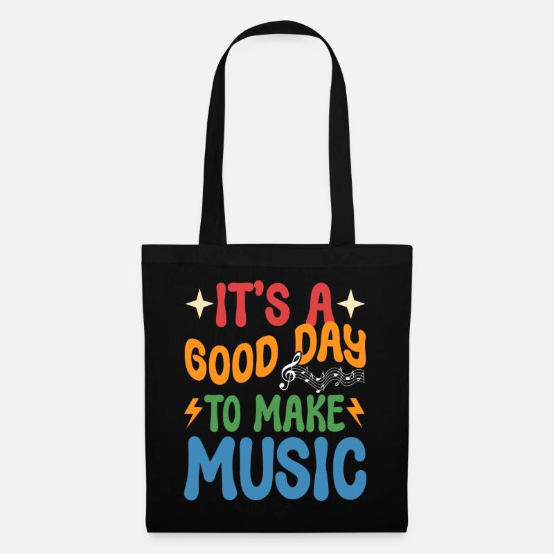 It's A Good Day To Make Music Musikdirektor - Stoffbeutel - Schwarz