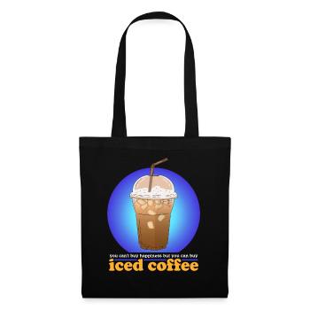 Iced Coffee Coffee Lover Iced Coffee Gift - Tote Bag - black - Front