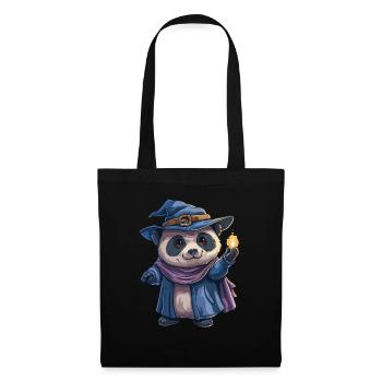 Panda Bear Wizard Japanese Giant Panda - Tote Bag - black - Front