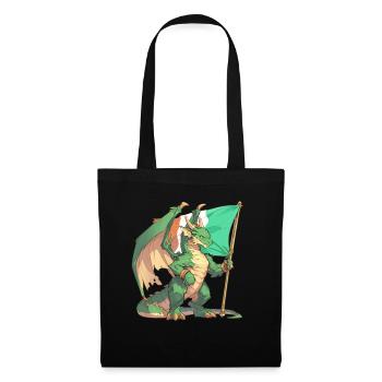 Dragon Irish St. Patrick's Day Dragon Kids - Tote Bag - black - Front