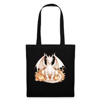 Dragon, Action De Grâces, Dragon, Enfants - Sac en tissu - noir - Devant