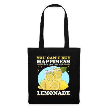 Lemonade Shower | Lemon Lemonade Gift - Tote Bag - black - Front