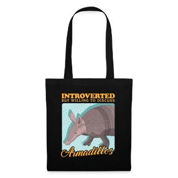 Armadillos Nine-Banded Armadillo Gift - Tote Bag - black - Front