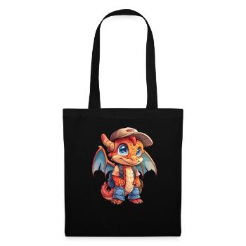 Drachenschule Kid Dragon Kids - Sac en tissu - noir - Devant