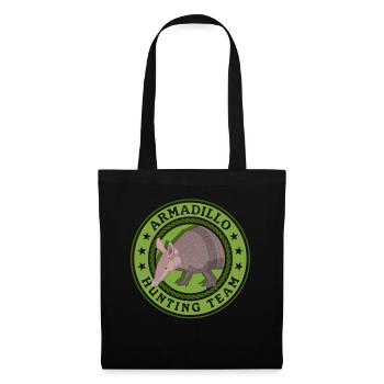 Chasseur chasse chasse chasse chasse permis cadeau - Sac en tissu - noir - Devant