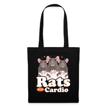 Rat Owner Rat Gift - Tote Bag - black - Front
