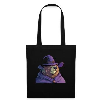 Grizzly Ours Halloween Ours brun - Sac en tissu - noir - Devant