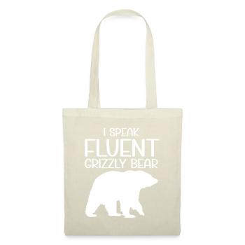 Grizzli Ours brun - Sac en tissu - nature - Devant