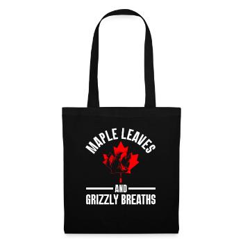 Grizzly Bear Canada Brown Bear Bear - Tote Bag - black - Front