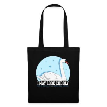 Swan Lover Swans Gift - Tote Bag - black - Front