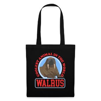 Walrus Walrus Walrus Walrus Gift - Tote Bag - black - Front