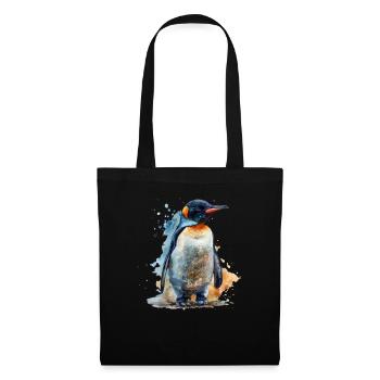 Penguin Kawaii Penguin Cute - Tote Bag - black - Front