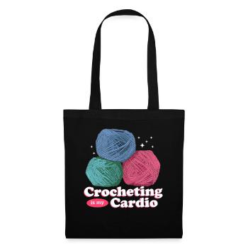 Crochet Crochet Yarn Crocheter Crochet Gift - Tote Bag - black - Front