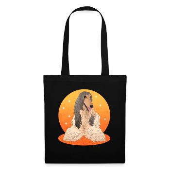 Afghan Greyhound Dog Dog Owner Gift - Tote Bag - black - Front