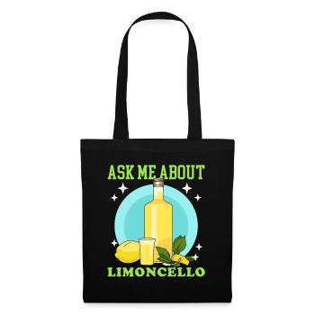 Limoncello Liqueur from Lemons Gift - Tote Bag - black - Front