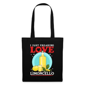 Limoncello Liqueur Lemons Gift - Tote Bag - black - Front