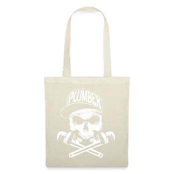 Plombier - Sac en tissu - nature - Devant