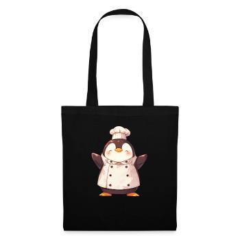 Penguin Kawaii Penguin Cute - Tote Bag - black - Front