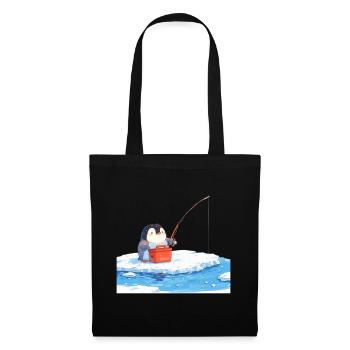 Penguin Kawaii Penguin Cute - Tote Bag - black - Front
