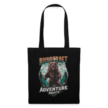Bushcraft - Sac en tissu - noir - Devant