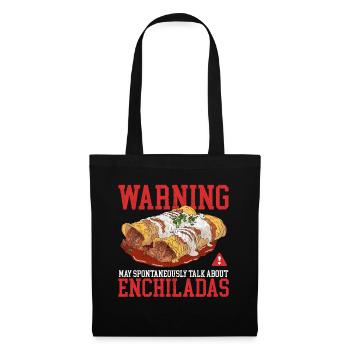 Enchilada Mexican Food Enchiladas Gift - Tote Bag - black - Front
