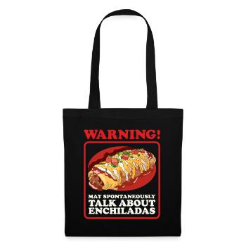 Enchilada Mexican Enchiladas Gift - Tote Bag - black - Front
