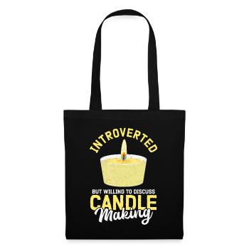 Candles Candle Maker Candle Maker Gift - Tote Bag - black - Front