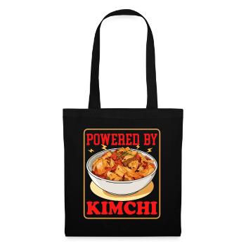 Kimchi Koreanisches Essen Gericht Kimchi Geschenk - Stoffbeutel - Schwarz - Vorne
