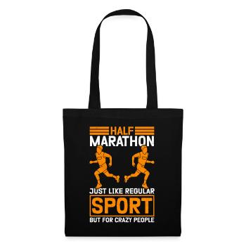 Half Marathon Runner Half Marathon Gift - Tote Bag - black - Front