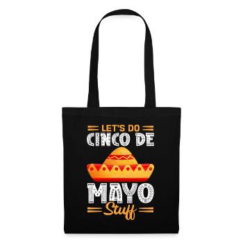 Cinco De Mayo Cadeau Fiesta Mexicain - Sac en tissu - noir - Devant