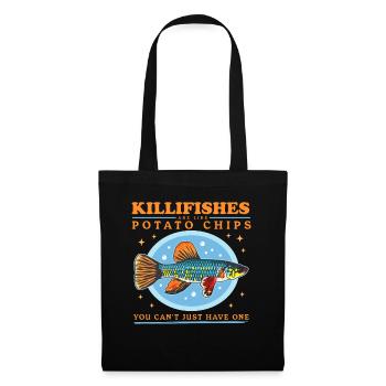 Egg-laying Toothcarp Killifish Gift - Tote Bag - black - Front