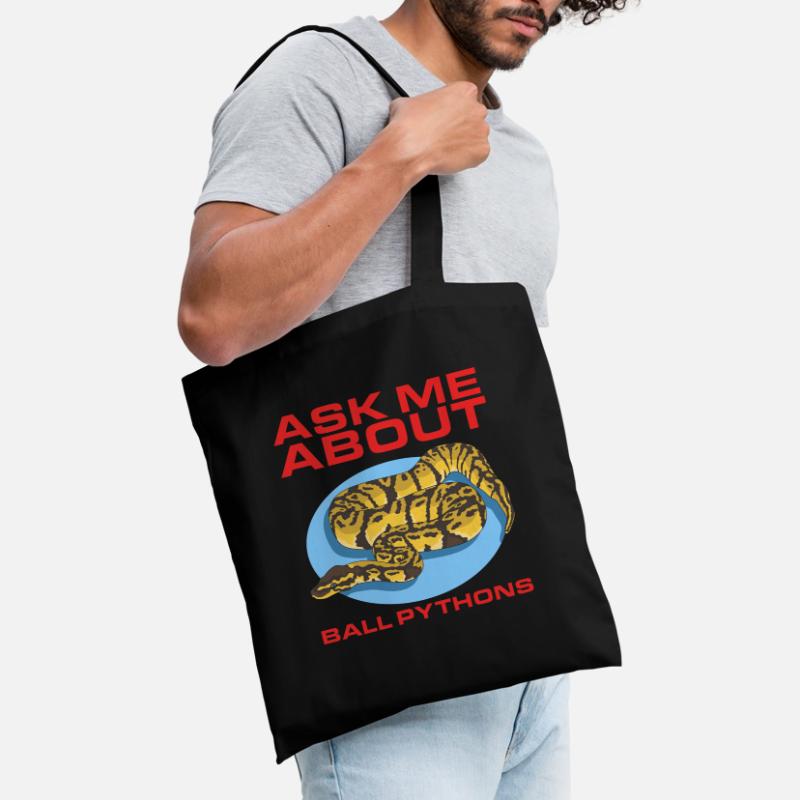 King Python Python Snake Gifts Tote Bag