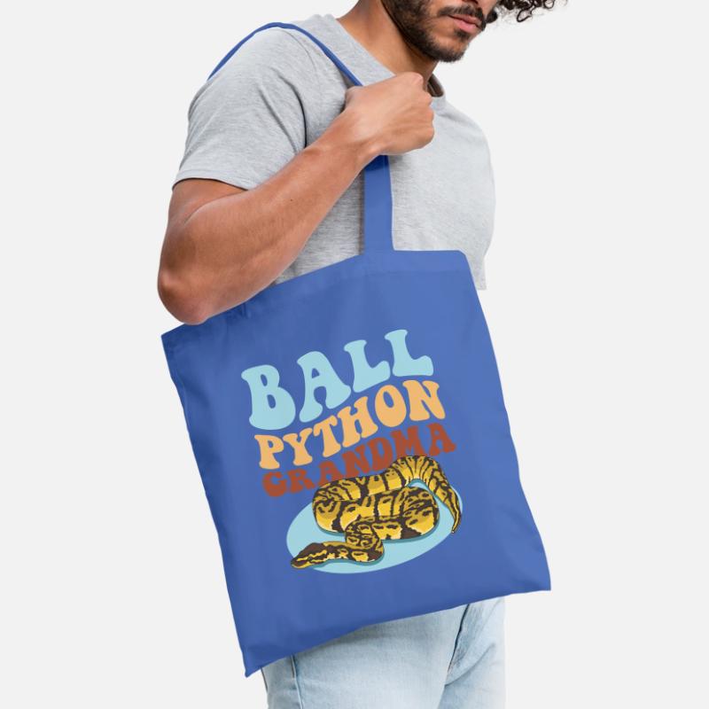 Roi Python Mamie Python Serpent Cadeau Sac en tissu