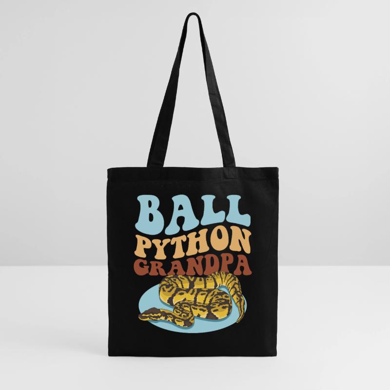 Roi Python Grand-père Python serpent cadeau Sac en tissu