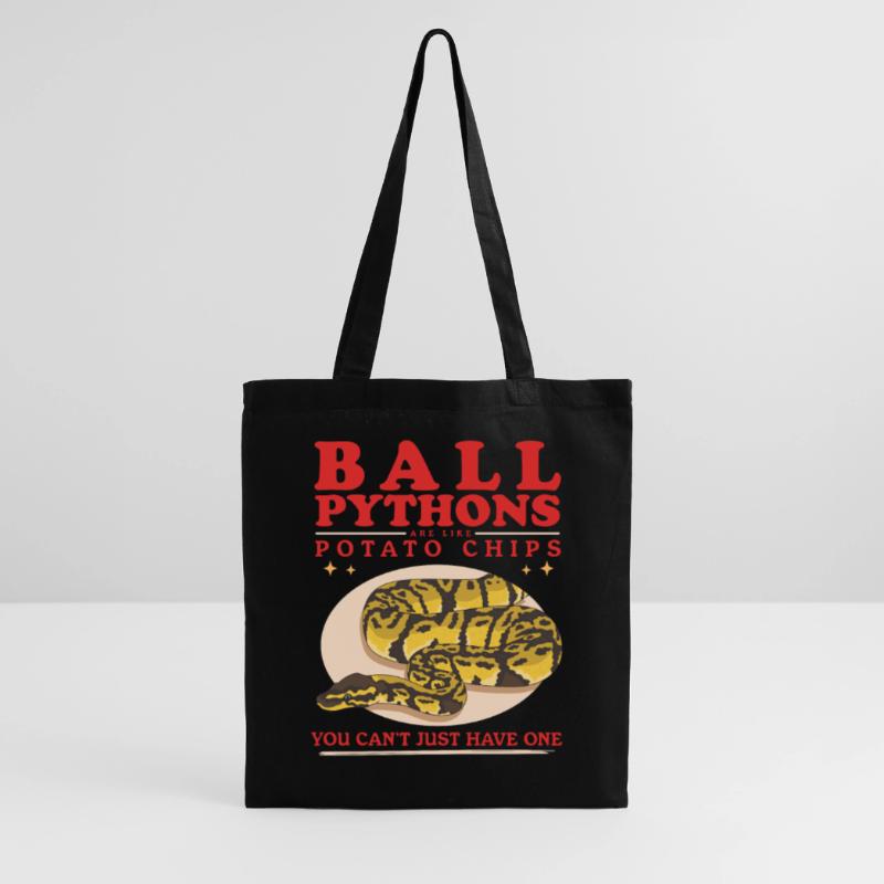 Königspython Python Schlangen Geschenke Stoffbeutel