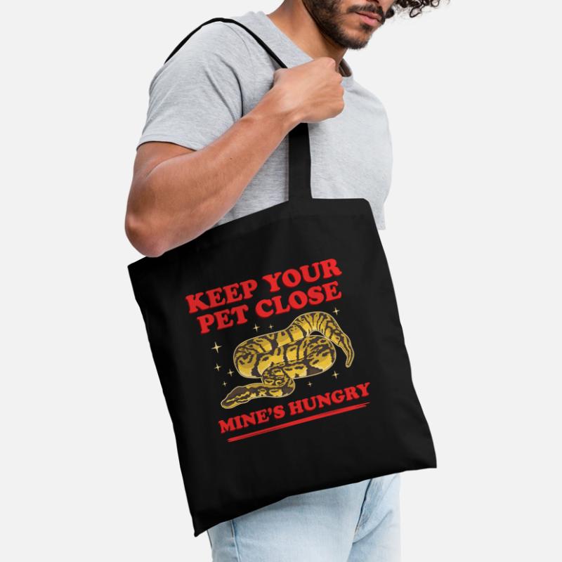 Königspython Schlange Python Geschenk Stoffbeutel