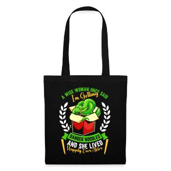 Green Tree Python - Tote Bag - black - Front