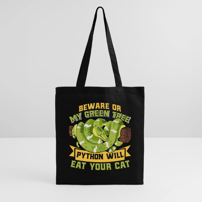 Python arborescent vert Sac en tissu