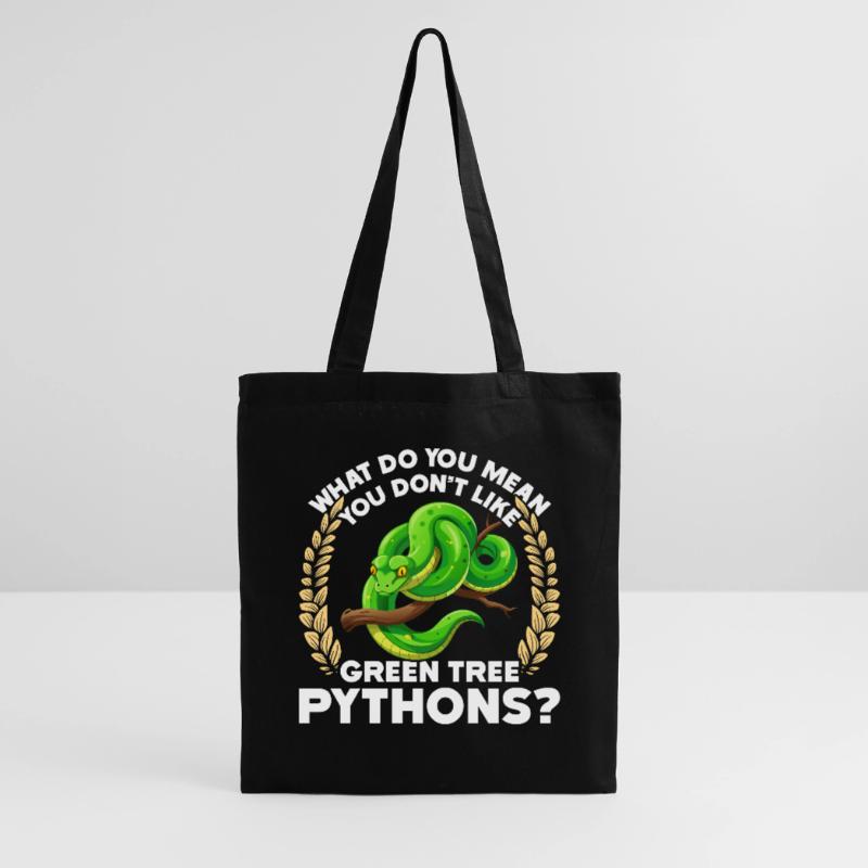 Python arborescent vert Sac en tissu