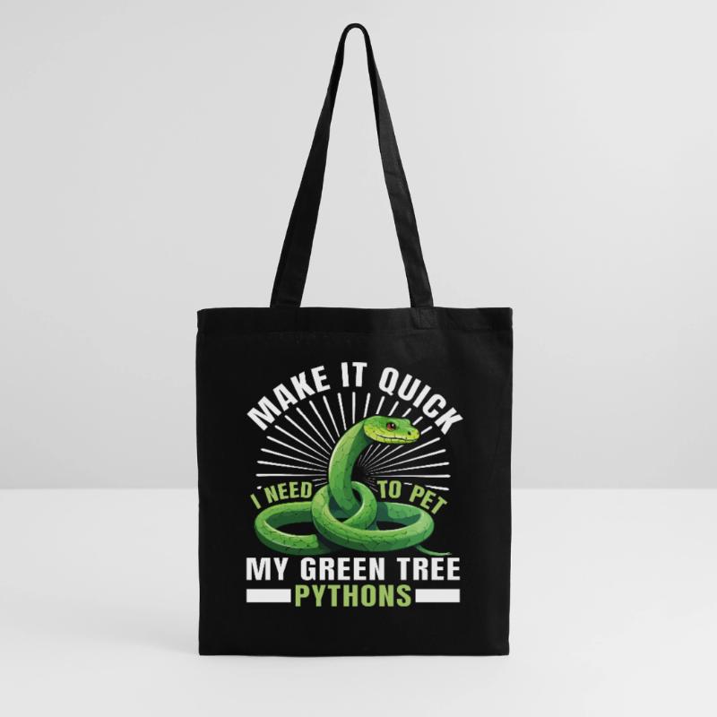 Python arborescent vert Sac en tissu