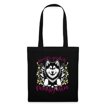 Dog saying dog dog - Tote Bag - black - Front